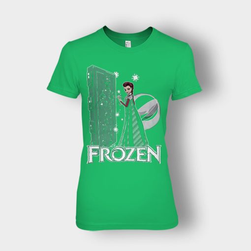 Elsa-Princess-Carbon-Disney-Frozen-Inspired-Ladies-T-Shirt-Irish-Green