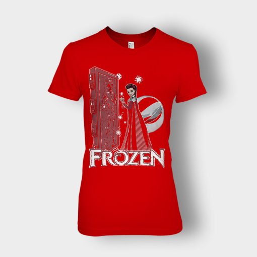 Elsa-Princess-Carbon-Disney-Frozen-Inspired-Ladies-T-Shirt-Red