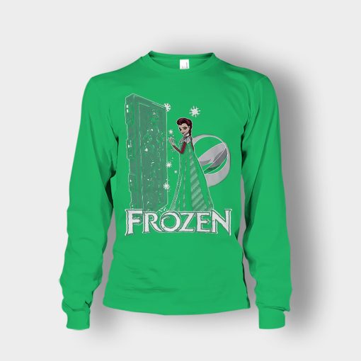 Elsa-Princess-Carbon-Disney-Frozen-Inspired-Unisex-Long-Sleeve-Irish-Green