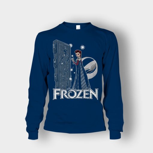 Elsa-Princess-Carbon-Disney-Frozen-Inspired-Unisex-Long-Sleeve-Navy