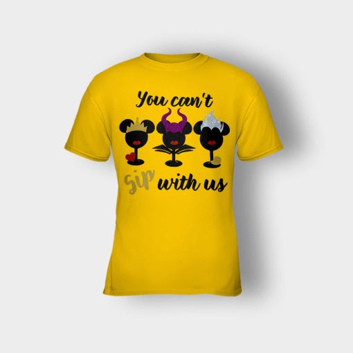 Epcot-Food-Wine-Festival-Villains-Mean-Girls-You-Cant-Sip-With-Us-Wine-Glass-Kids-T-Shirt-Gold