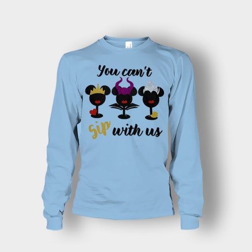 Epcot-Food-Wine-Festival-Villains-Mean-Girls-You-Cant-Sip-With-Us-Wine-Glass-Unisex-Long-Sleeve-Light-Blue