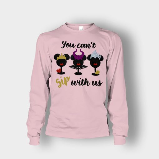 Epcot-Food-Wine-Festival-Villains-Mean-Girls-You-Cant-Sip-With-Us-Wine-Glass-Unisex-Long-Sleeve-Light-Pink