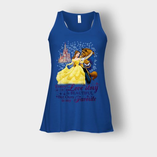 Every-Love-Story-Disney-Beauty-And-The-Beast-Bella-Womens-Flowy-Tank-Royal