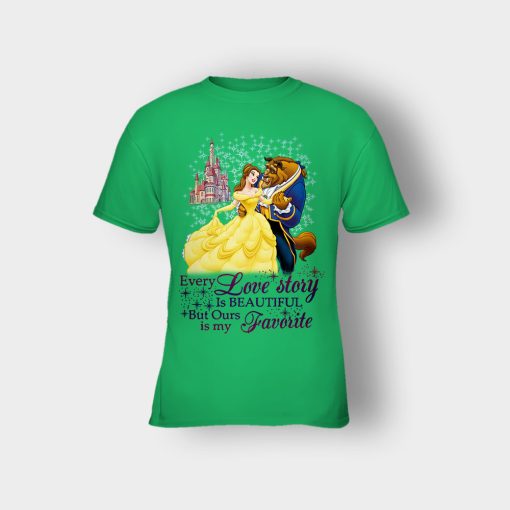 Every-Love-Story-Disney-Beauty-And-The-Beast-Kids-T-Shirt-Irish-Green