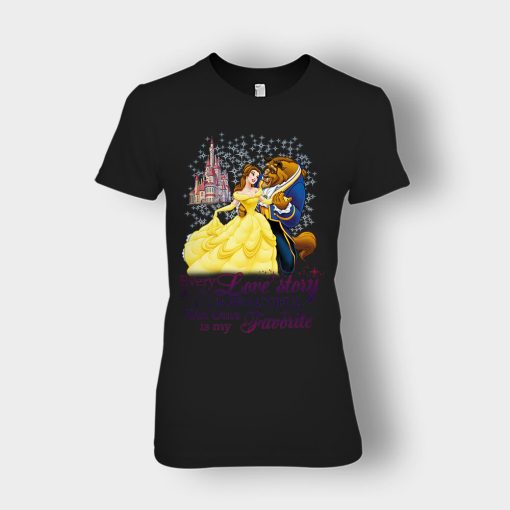 Every-Love-Story-Disney-Beauty-And-The-Beast-Ladies-T-Shirt-Black