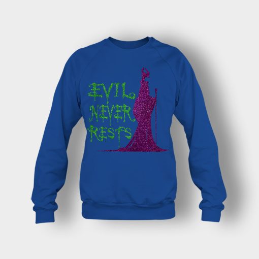 Evil-Never-Rests-Glitter-Disney-Maleficient-Inspired-Crewneck-Sweatshirt-Royal