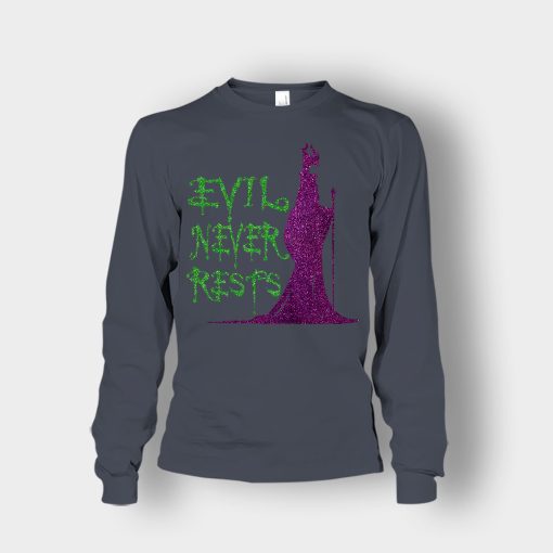 Evil-Never-Rests-Glitter-Disney-Maleficient-Inspired-Unisex-Long-Sleeve-Dark-Heather