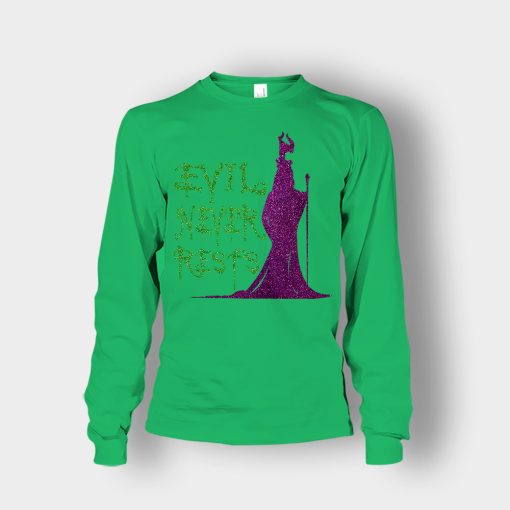 Evil-Never-Rests-Glitter-Disney-Maleficient-Inspired-Unisex-Long-Sleeve-Irish-Green