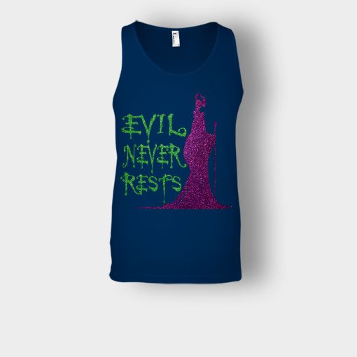 Evil-Never-Rests-Glitter-Disney-Maleficient-Inspired-Unisex-Tank-Top-Navy