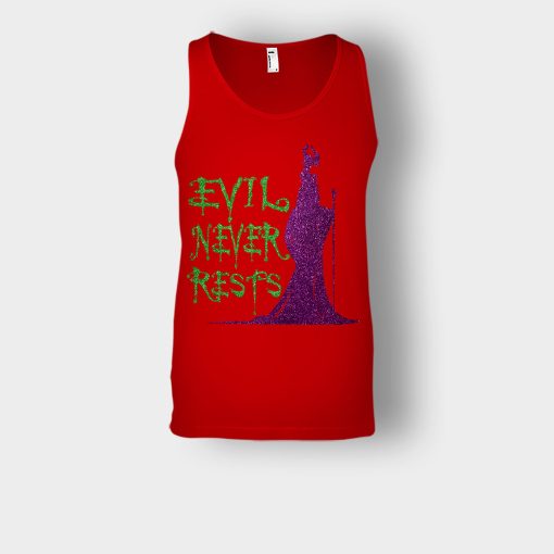 Evil-Never-Rests-Glitter-Disney-Maleficient-Inspired-Unisex-Tank-Top-Red