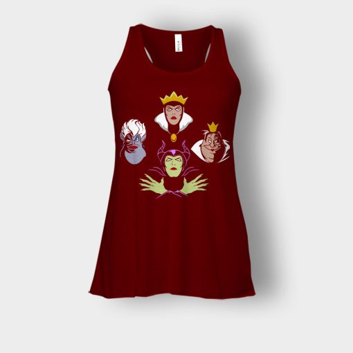 Evil-Queens-Ursula-Disney-Maleficient-Inspired-Bella-Womens-Flowy-Tank-Maroon