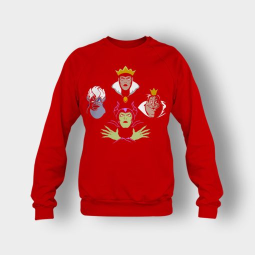 Evil-Queens-Ursula-Disney-Maleficient-Inspired-Crewneck-Sweatshirt-Red