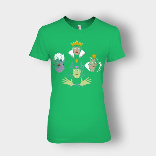 Evil-Queens-Ursula-Disney-Maleficient-Inspired-Ladies-T-Shirt-Irish-Green