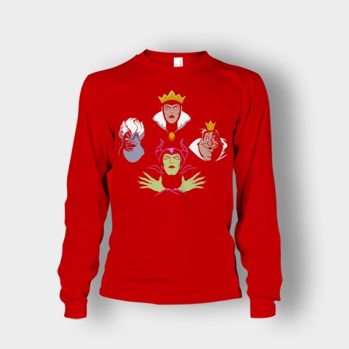 Evil-Queens-Ursula-Disney-Maleficient-Inspired-Unisex-Long-Sleeve-Red