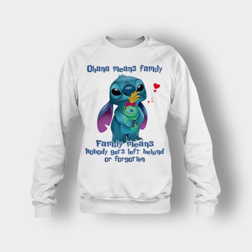 Family-Means-Nobody-Get-Left-Behind-Disney-Lilo-And-Stitch-Crewneck-Sweatshirt-White