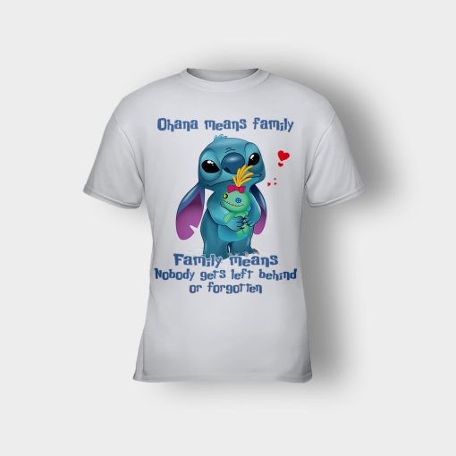 Family-Means-Nobody-Get-Left-Behind-Disney-Lilo-And-Stitch-Kids-T-Shirt-Ash