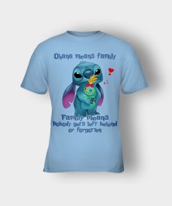 Family-Means-Nobody-Get-Left-Behind-Disney-Lilo-And-Stitch-Kids-T-Shirt-Light-Blue