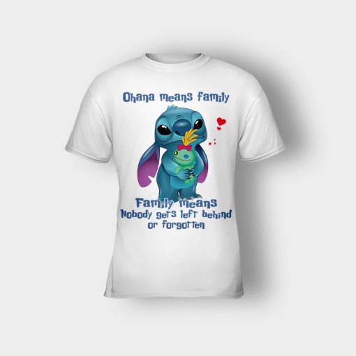 Family-Means-Nobody-Get-Left-Behind-Disney-Lilo-And-Stitch-Kids-T-Shirt-White