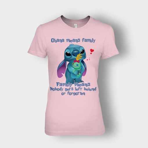 Family-Means-Nobody-Get-Left-Behind-Disney-Lilo-And-Stitch-Ladies-T-Shirt-Light-Pink