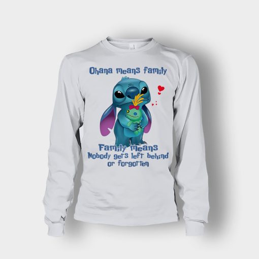 Family-Means-Nobody-Get-Left-Behind-Disney-Lilo-And-Stitch-Unisex-Long-Sleeve-Ash