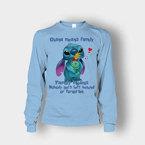 Family-Means-Nobody-Get-Left-Behind-Disney-Lilo-And-Stitch-Unisex-Long-Sleeve-Light-Blue
