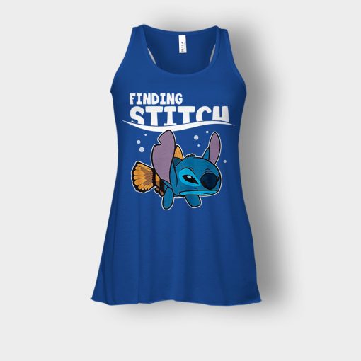 Finding-Stitch-Disney-Lilo-And-Stitch-Bella-Womens-Flowy-Tank-Royal