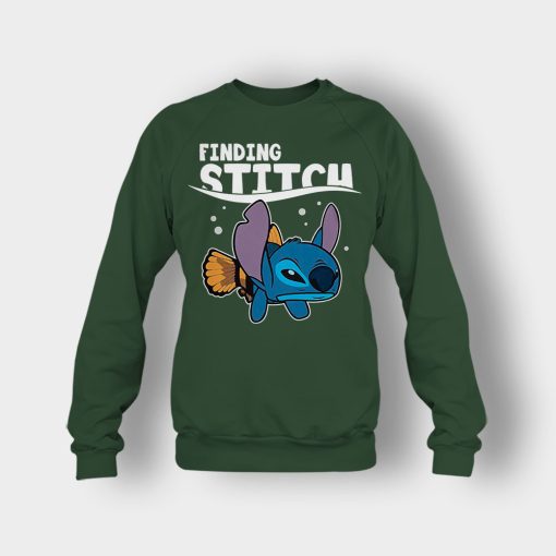 Finding-Stitch-Disney-Lilo-And-Stitch-Crewneck-Sweatshirt-Forest
