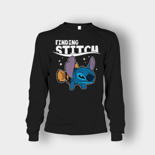 Finding-Stitch-Disney-Lilo-And-Stitch-Unisex-Long-Sleeve-Black