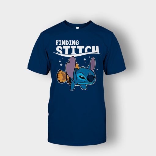 Finding-Stitch-Disney-Lilo-And-Stitch-Unisex-T-Shirt-Navy