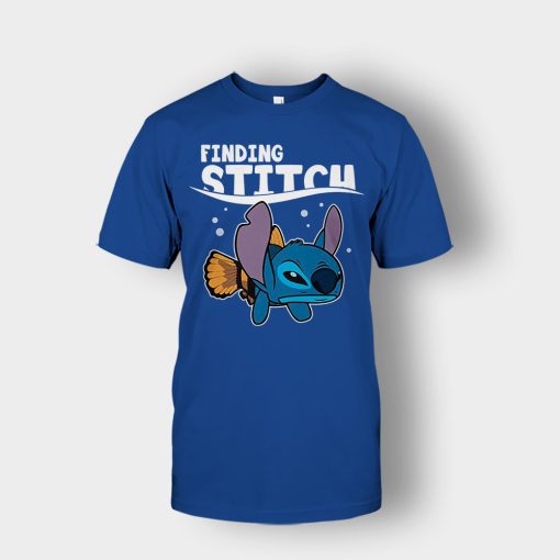 Finding-Stitch-Disney-Lilo-And-Stitch-Unisex-T-Shirt-Royal