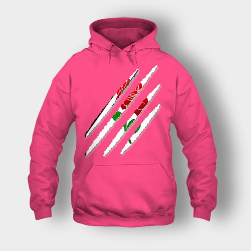 Flower-Claws-Disney-Beauty-And-The-Beast-Unisex-Hoodie-Heliconia