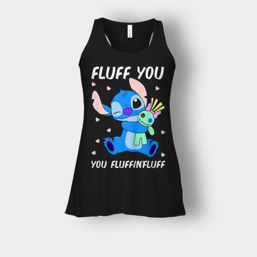 Fluff-You-You-Fluffing-Fluff-Disney-Lilo-And-Stitch-Bella-Womens-Flowy-Tank-Black