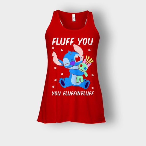 Fluff-You-You-Fluffing-Fluff-Disney-Lilo-And-Stitch-Bella-Womens-Flowy-Tank-Red