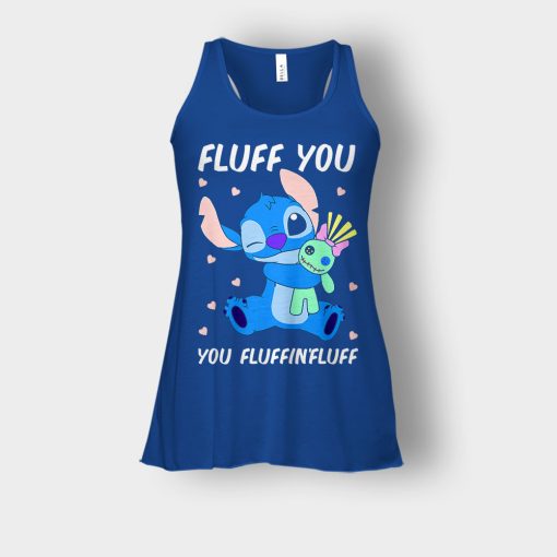 Fluff-You-You-Fluffing-Fluff-Disney-Lilo-And-Stitch-Bella-Womens-Flowy-Tank-Royal