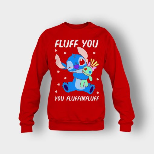 Fluff-You-You-Fluffing-Fluff-Disney-Lilo-And-Stitch-Crewneck-Sweatshirt-Red