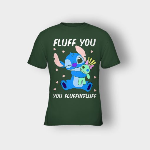 Fluff-You-You-Fluffing-Fluff-Disney-Lilo-And-Stitch-Kids-T-Shirt-Forest