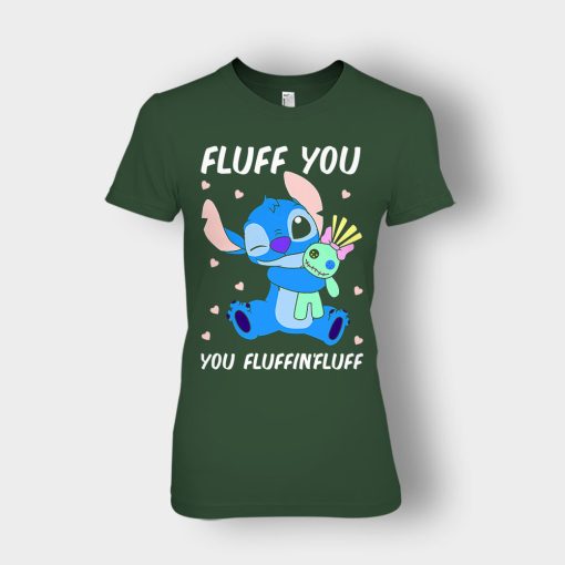 Fluff-You-You-Fluffing-Fluff-Disney-Lilo-And-Stitch-Ladies-T-Shirt-Forest