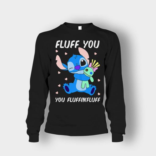 Fluff-You-You-Fluffing-Fluff-Disney-Lilo-And-Stitch-Unisex-Long-Sleeve-Black