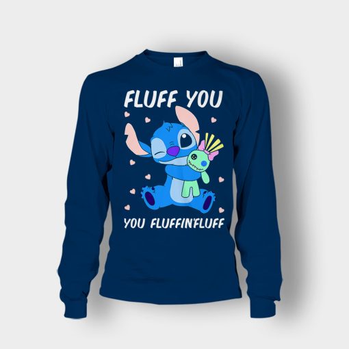 Fluff-You-You-Fluffing-Fluff-Disney-Lilo-And-Stitch-Unisex-Long-Sleeve-Navy