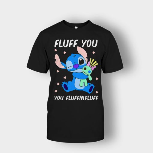 Fluff-You-You-Fluffing-Fluff-Disney-Lilo-And-Stitch-Unisex-T-Shirt-Black