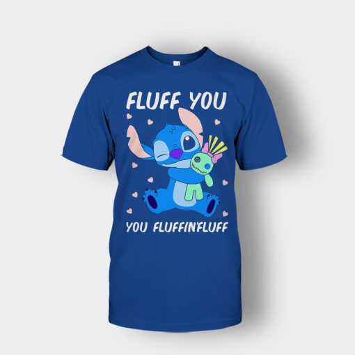 Fluff-You-You-Fluffing-Fluff-Disney-Lilo-And-Stitch-Unisex-T-Shirt-Royal