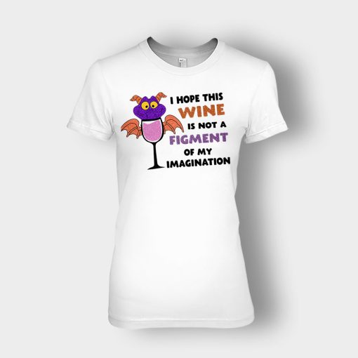 Food-and-Wine-Figment-Drinking-Shirt-Ladies-T-Shirt-White