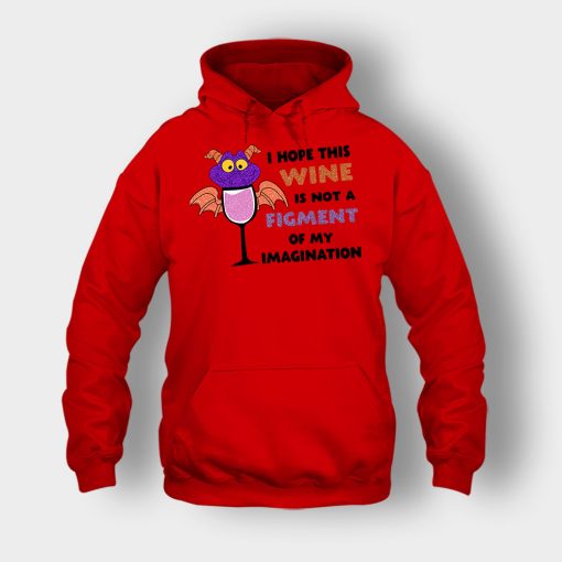 Food-and-Wine-Figment-Drinking-Shirt-Unisex-Hoodie-Red