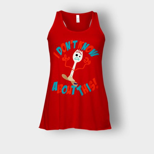 Forky-Dont-Know-About-This-Disney-Toy-Story-Inspired-Bella-Womens-Flowy-Tank-Red