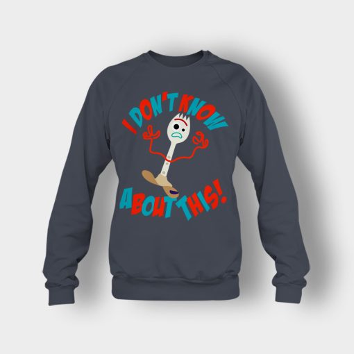 Forky-Dont-Know-About-This-Disney-Toy-Story-Inspired-Crewneck-Sweatshirt-Dark-Heather