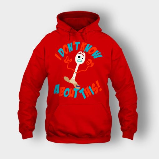 Forky-Dont-Know-About-This-Disney-Toy-Story-Inspired-Unisex-Hoodie-Red