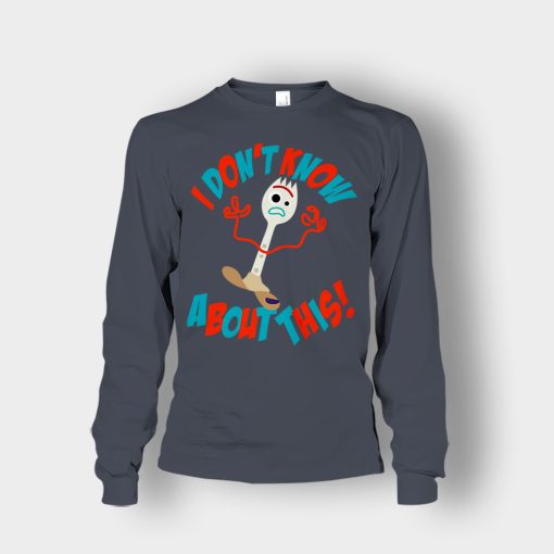 Forky-Dont-Know-About-This-Disney-Toy-Story-Inspired-Unisex-Long-Sleeve-Dark-Heather