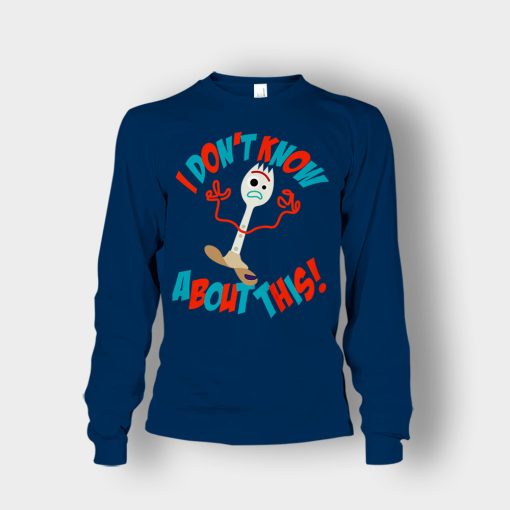 Forky-Dont-Know-About-This-Disney-Toy-Story-Inspired-Unisex-Long-Sleeve-Navy