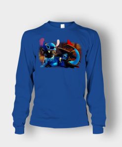 Friends-Toothless-And-Disney-Lilo-And-Stitch-Unisex-Long-Sleeve-Royal